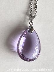 MaxSold Auction: Vintage Pendant Necklace Lot – 3 Pieces (Filigree, Purple Drop, Rhinestone) - Toronto (Ontario, Canada) SUPER SHORT NOTICE PARTNER MANAGED Estate Sale Online Auction -  Wellington Street East (CONDO)