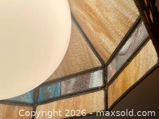 MaxSold Auction: Vintage Slag Glass Hanging Lamp – Desert Camel Scene - Toronto (Ontario, Canada) SUPER SHORT NOTICE PARTNER MANAGED Estate Sale Online Auction -  Wellington Street East (CONDO)