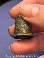 MaxSold Auction: Vintage Thimble Collection – Charles Horner Dorcas Sterling, Prudential, England - Toronto (Ontario, Canada) SUPER SHORT NOTICE PARTNER MANAGED Estate Sale Online Auction -  Wellington Street East (CONDO)