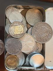 MaxSold Auction: Vintage World Coin Collection with British Crowns & Meggzones Tin - Toronto (Ontario, Canada) SUPER SHORT NOTICE PARTNER MANAGED Estate Sale Online Auction -  Wellington Street East (CONDO)