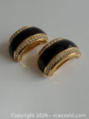 MaxSold Auction: Christian Dior Vintage 80’s Clip-On Earrings  - Toronto (Ontario, Canada) PARTNER MANAGED Estate Sale Online Auction - Esander Drive (STORAGE)