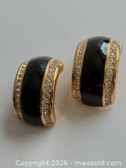 MaxSold Auction: Christian Dior Vintage 80’s Clip-On Earrings  - Toronto (Ontario, Canada) PARTNER MANAGED Estate Sale Online Auction - Esander Drive (STORAGE)