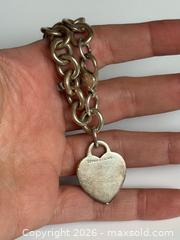 MaxSold Auction: Tiffany & Co. Return to Tiffany Sterling Silver Heart Tag Charm Bracelet - Toronto (Ontario, Canada) PARTNER MANAGED Estate Sale Online Auction - Esander Drive (STORAGE)