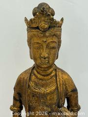 MaxSold Auction: Vintage Painted Iron Standing Bodhisattva Buddha Statue - Toronto (Ontario, Canada) PARTNER MANAGED Estate Sale Online Auction - Esander Drive (STORAGE)