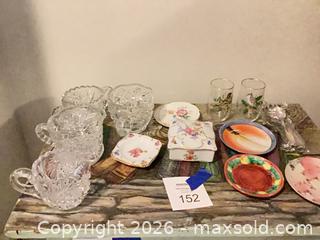 MaxSold Auction: Assorted Flatware, Porcelain Dishes & Cut Glass Creamers - Vienna (Virginia, USA) PARTNER MANAGED Estate Sale Online Auction - Mill Wheel Lane