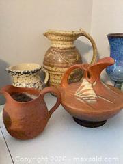 MaxSold Auction: Assorted Pieces Lot - Red/Terracotta, Tan/Beige & Blue - Vienna (Virginia, USA) PARTNER MANAGED Estate Sale Online Auction - Mill Wheel Lane