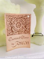 MaxSold Auction: Fenton Custard Glass Collection - Vienna (Virginia, USA) PARTNER MANAGED Estate Sale Online Auction - Mill Wheel Lane