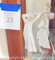 MaxSold Auction: Lladro Porcelain Figurines, Lot of Three - Vienna (Virginia, USA) PARTNER MANAGED Estate Sale Online Auction - Mill Wheel Lane