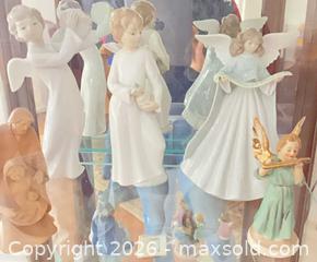 MaxSold Auction: Lladro's & Assorted Porcelain Angel Figurines, Multiple Lot - Vienna (Virginia, USA) PARTNER MANAGED Estate Sale Online Auction - Mill Wheel Lane