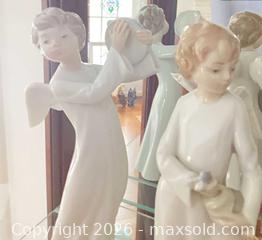 MaxSold Auction: Lladro's & Assorted Porcelain Angel Figurines, Multiple Lot - Vienna (Virginia, USA) PARTNER MANAGED Estate Sale Online Auction - Mill Wheel Lane