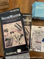 MaxSold Auction: Lot of 5–8 Silver Polishing Cloths & Accessories (Mixed Brands) - Vienna (Virginia, USA) PARTNER MANAGED Estate Sale Online Auction - Mill Wheel Lane