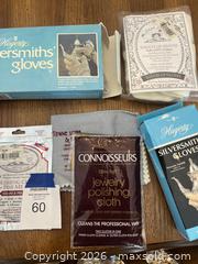 MaxSold Auction: Lot of 5–8 Silver Polishing Cloths & Accessories (Mixed Brands) - Vienna (Virginia, USA) PARTNER MANAGED Estate Sale Online Auction - Mill Wheel Lane