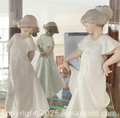 MaxSold Auction: Lot of Three Porcelain Figurines by Lladro or Similar - Vienna (Virginia, USA) PARTNER MANAGED Estate Sale Online Auction - Mill Wheel Lane