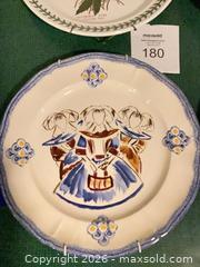 MaxSold Auction: Set of 4 Decorative Plates: Portmeirion, Quimper, Wedgwood - Vienna (Virginia, USA) PARTNER MANAGED Estate Sale Online Auction - Mill Wheel Lane