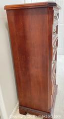 MaxSold Auction: Traditional Tall Lingerie Chest, 6 Drawers, Brass Hardware - Vienna (Virginia, USA) PARTNER MANAGED Estate Sale Online Auction - Mill Wheel Lane