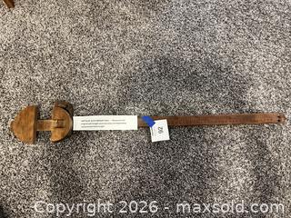 MaxSold Auction: Vintage Red Painted Wood Bench with Cardinal Design - Vienna (Virginia, USA) PARTNER MANAGED Estate Sale Online Auction - Mill Wheel Lane