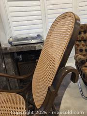 MaxSold Auction: Bentwood and Woven Cane Rocking Chair - Thonet Style - Hamilton (Ontario, Canada) SELLER MANAGED Estate Sale Online Auction - Bishopsgate Ave.