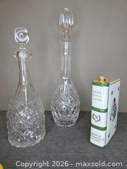 MaxSold Auction: Collectible 1969 Limoges Cognac Bottle, Crystal & Glass Decanter - Hamilton (Ontario, Canada) SELLER MANAGED Estate Sale Online Auction - Bishopsgate Ave.