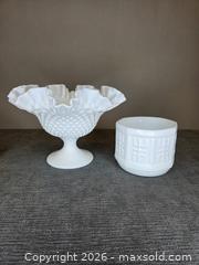 MaxSold Auction: Milk Glass Lot - Hamilton (Ontario, Canada) SELLER MANAGED Estate Sale Online Auction - Bishopsgate Ave.