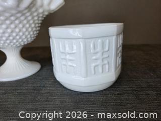 MaxSold Auction: Milk Glass Lot - Hamilton (Ontario, Canada) SELLER MANAGED Estate Sale Online Auction - Bishopsgate Ave.