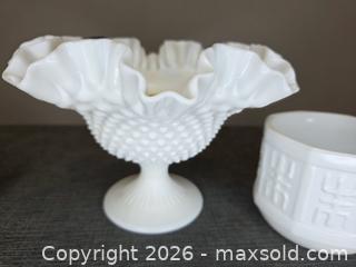 MaxSold Auction: Milk Glass Lot - Hamilton (Ontario, Canada) SELLER MANAGED Estate Sale Online Auction - Bishopsgate Ave.