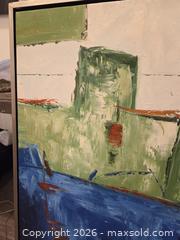 MaxSold Auction: Modern Abstract Art - Large Canvas - Hamilton (Ontario, Canada) SELLER MANAGED Estate Sale Online Auction - Bishopsgate Ave.