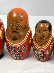 MaxSold Auction: Chicago Bulls “Russian Style" Nesting Dolls - Campbell (California, USA) PARTNER MANAGED Estate Sale Online Auction - Dell Avenue