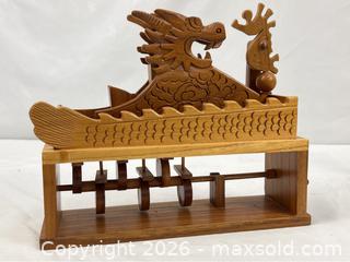 MaxSold Auction: Chinese Wooden Hand Crank Dragon Toys - Campbell (California, USA) PARTNER MANAGED Estate Sale Online Auction - Dell Avenue