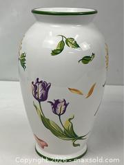 MaxSold Auction: Tiffany Porcelain Vase Made in Portugal - Campbell (California, USA) PARTNER MANAGED Estate Sale Online Auction - Dell Avenue