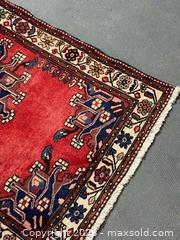 MaxSold Auction: Antique Persian rug handmade  - Toronto (Ontario, Canada) SUPER SHORT NOTICE SELLER MANAGED Downsizing Online Auction - Eglinton Avenue East