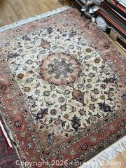 MaxSold Auction: Old Tabriz Handmade rug  - Toronto (Ontario, Canada) SUPER SHORT NOTICE SELLER MANAGED Downsizing Online Auction - Eglinton Avenue East