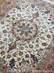 MaxSold Auction: Old Tabriz Handmade rug  - Toronto (Ontario, Canada) SUPER SHORT NOTICE SELLER MANAGED Downsizing Online Auction - Eglinton Avenue East