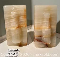 MaxSold Auction: Coke Bottle Marble Book Ends - Oakville (Ontario, Canada) PARTNER MANAGED Estate Sale Online Auction - Dorval Drive
