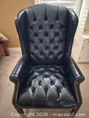 MaxSold Auction: Leather Wingback Chair - Oakville (Ontario, Canada) PARTNER MANAGED Estate Sale Online Auction - Dorval Drive