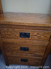 MaxSold Auction: Mission Style Solid Wood Night Stand - Oakville (Ontario, Canada) PARTNER MANAGED Estate Sale Online Auction - Dorval Drive