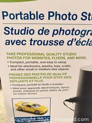 MaxSold Auction: Optex Portable Photo Studio and Lighting Kit - Oakville (Ontario, Canada) PARTNER MANAGED Estate Sale Online Auction - Dorval Drive