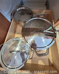 MaxSold Auction: Pots and Pans - Oakville (Ontario, Canada) PARTNER MANAGED Estate Sale Online Auction - Dorval Drive