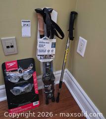 MaxSold Auction: Swim Goggles and Trekking Poles - Oakville (Ontario, Canada) PARTNER MANAGED Estate Sale Online Auction - Dorval Drive