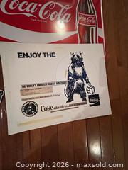 MaxSold Auction: Vintage Metal Coca-Cola Signs and Posters - Oakville (Ontario, Canada) PARTNER MANAGED Estate Sale Online Auction - Dorval Drive