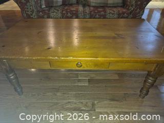 MaxSold Auction: Wood Coffee Table - Oakville (Ontario, Canada) PARTNER MANAGED Estate Sale Online Auction - Dorval Drive