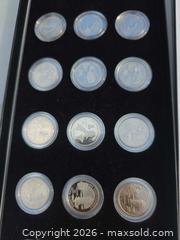 MaxSold Auction: 2009 U.S. State/Territory Quarter Set, 18 Quarters - San Jose (California, USA) SELLER MANAGED Downsizing Online Auction - North 24th Street
