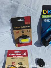 MaxSold Auction: Assorted Blackburn & Bike Party Bike Accessories, 6–10 Pieces - San Jose (California, USA) SELLER MANAGED Downsizing Online Auction - North 24th Street