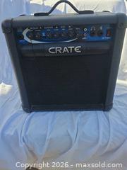 MaxSold Auction: Crate XT15R 15W Practice Guitar Amplifier - San Jose (California, USA) SELLER MANAGED Downsizing Online Auction - North 24th Street