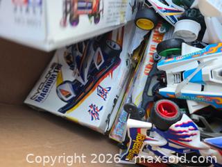 MaxSold Auction: Large Lot of Vintage 1/32 Scale Mini 4WD Model Racing Cars - Unbuilt & Assembled - San Jose (California, USA) SELLER MANAGED Downsizing Online Auction - North 24th Street