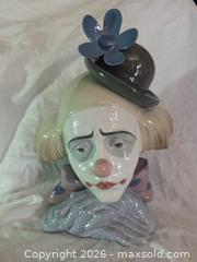 MaxSold Auction: Lladró (Bowler Hat Clown" (#5130) Hand-Painted Porcelain Figurine - San Jose (California, USA) SELLER MANAGED Downsizing Online Auction - North 24th Street