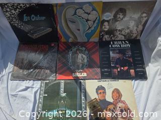 MaxSold Auction: Lot of 8 Vinyl Records, 12" LP - San Jose (California, USA) SELLER MANAGED Downsizing Online Auction - North 24th Street