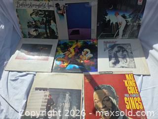 MaxSold Auction: Lot of 8 Vinyl Records (LP) - San Jose (California, USA) SELLER MANAGED Downsizing Online Auction - North 24th Street