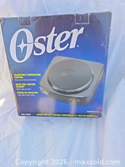 MaxSold Auction: Oster Single Burner Electric Hot Plate, Black - San Jose (California, USA) SELLER MANAGED Downsizing Online Auction - North 24th Street