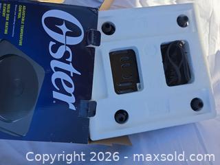 MaxSold Auction: Oster Single Burner Electric Hot Plate, Black - San Jose (California, USA) SELLER MANAGED Downsizing Online Auction - North 24th Street
