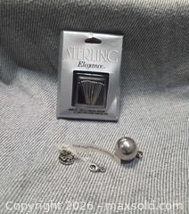 MaxSold Auction: Sterling Silver (.925) Lot: Mexican Harmony Ball, Vintage Tea Set Charm & Jewelry Findings - San Jose (California, USA) SELLER MANAGED Downsizing Online Auction - North 24th Street
